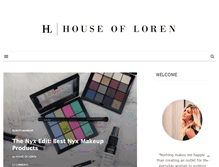 Tablet Screenshot of houseofloren.com